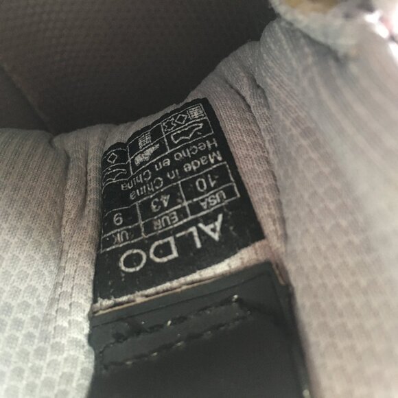 Aldo Shoes Mens 10 Greiman 90 Sneakers Multicolor Mesh Lace Up Athletic Low Top - Picture 14 of 14